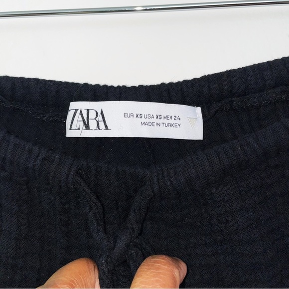 Zara Textured Cropped Top and Short Set - Picture 12 of 15